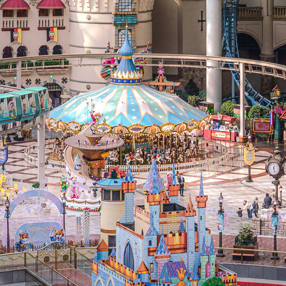 롯데호텔 월드 롯데월드 패키지 (디럭스룸+롯데월드 자유이용권 2매+부대시설 무료이용) - 맘맘 쇼케이스