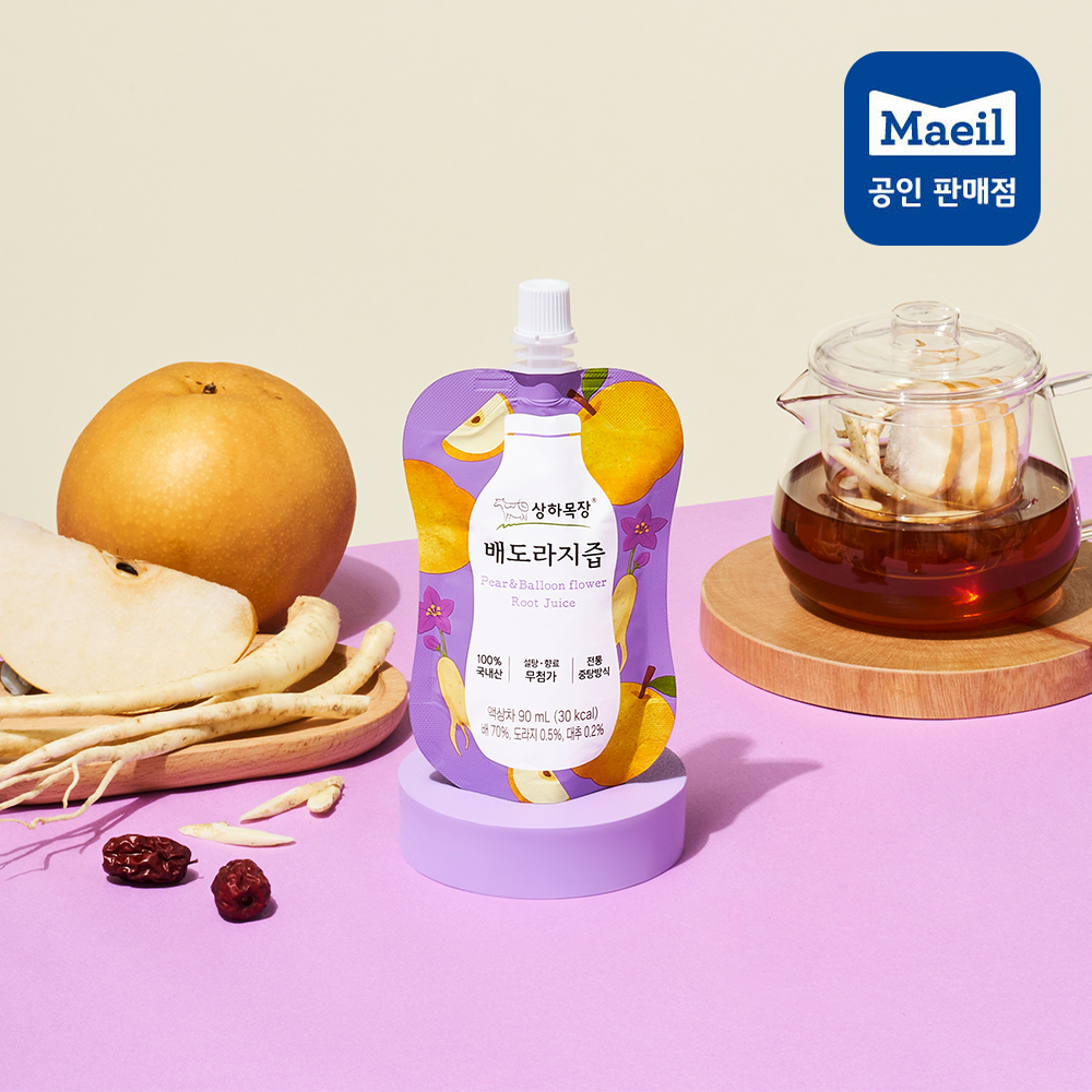 [매일유업] 상하목장 배도라지즙 90ml 20팩