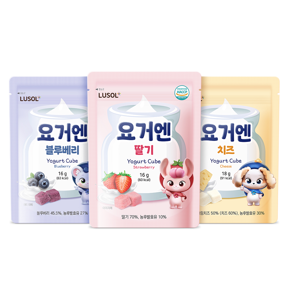 [루솔] 요거엔 (딸기/블루베리/치즈)