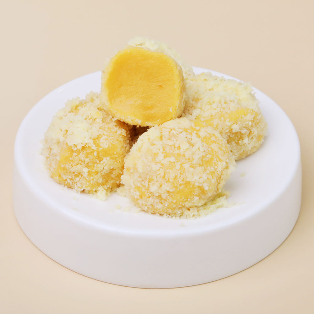 [시루조아] 촉촉한 직접만든 카스테라 단호박 인절미 264g×2팩 개별포장 떡