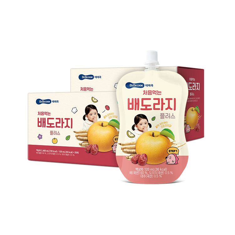[베베쿡] 처음먹는 배도라지 플러스 2박스(40팩)