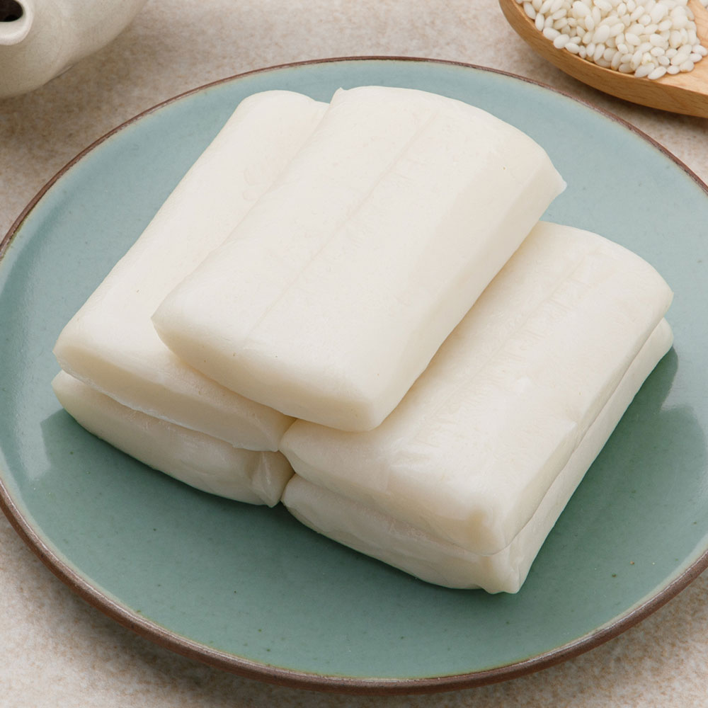 [시루조아] 굳지않는 특허기술 흰/쑥 2색 절편 700g×2팩 개별포장 떡