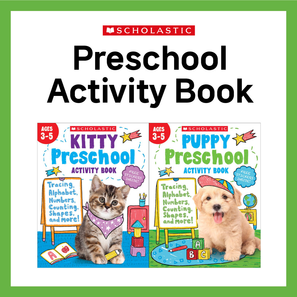 [스콜라스틱] [멤버십]Preschool Activity Book 2종 세트