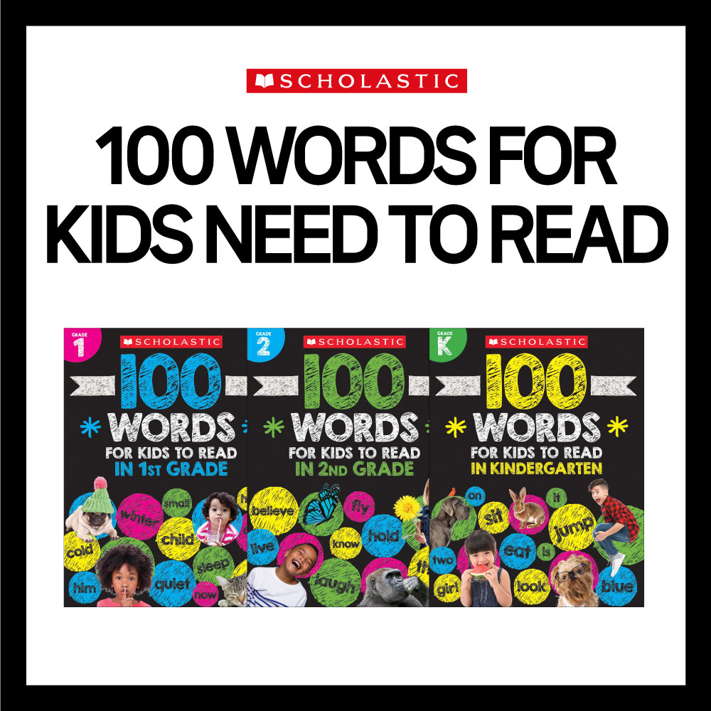 [스콜라스틱] [멤버십]100 Words Kids Need to Read 3종 세트