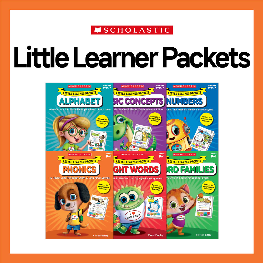 [스콜라스틱] [멤버십]Little Learner Packets 6종 세트