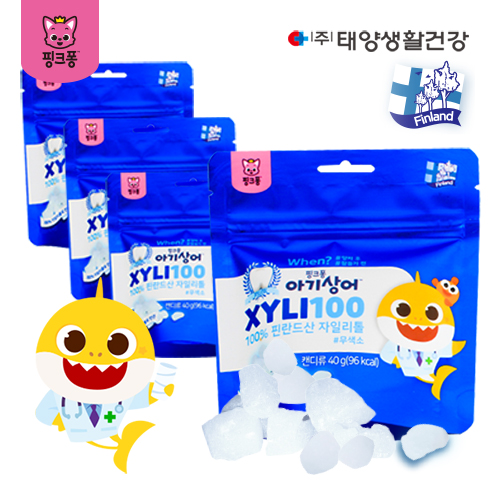 [태양생활건강] 아기상어 자일리100 40g x 4봉