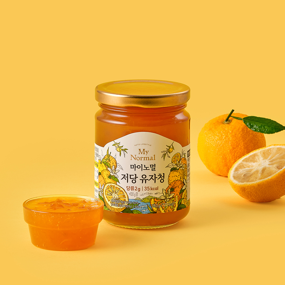 [마이노멀] 저당 유자청 350g