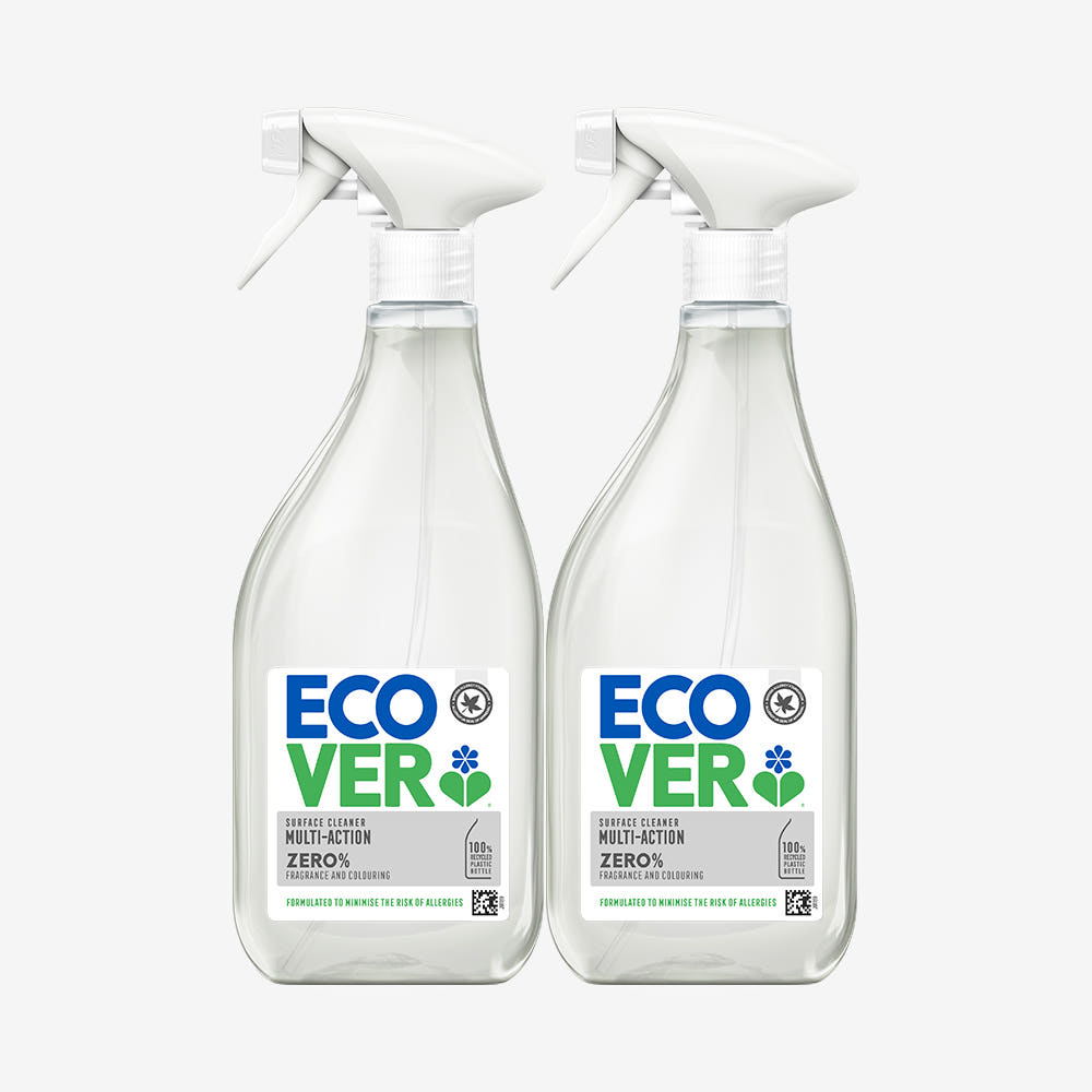 [에코버] 제로 저자극 다목적 세정제 무향 500ml 2개