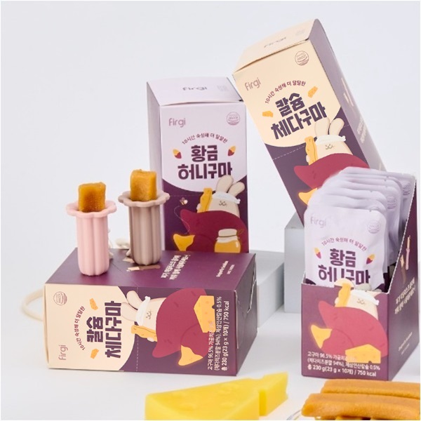 [퍼기] 허니/체다구마 1BOX + 홀더 1P (케이스+스트랩 포함)