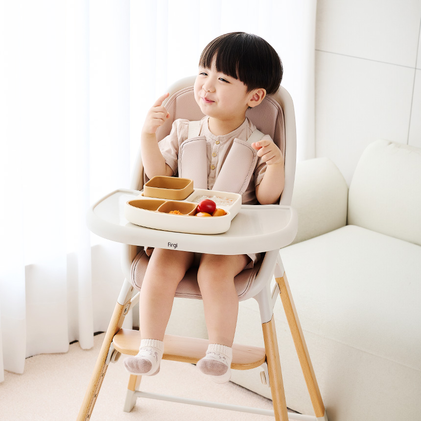 [퍼기] 안심 아기 성장 4in1 하이체어