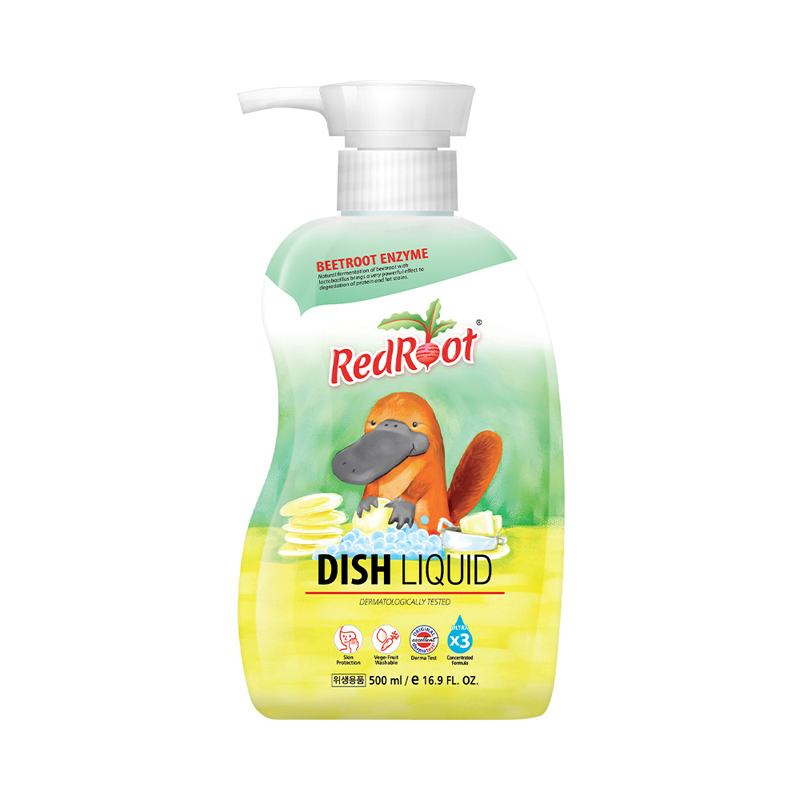 [레드루트] 유아 아기 신생아 안심 젖병세정제 주방세제 라임향 500ml